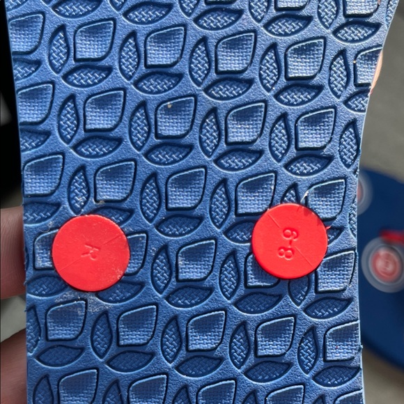 Chicago Cubs REEF Women's Stargazer Flip Flops NWT - Picture 4 of 11